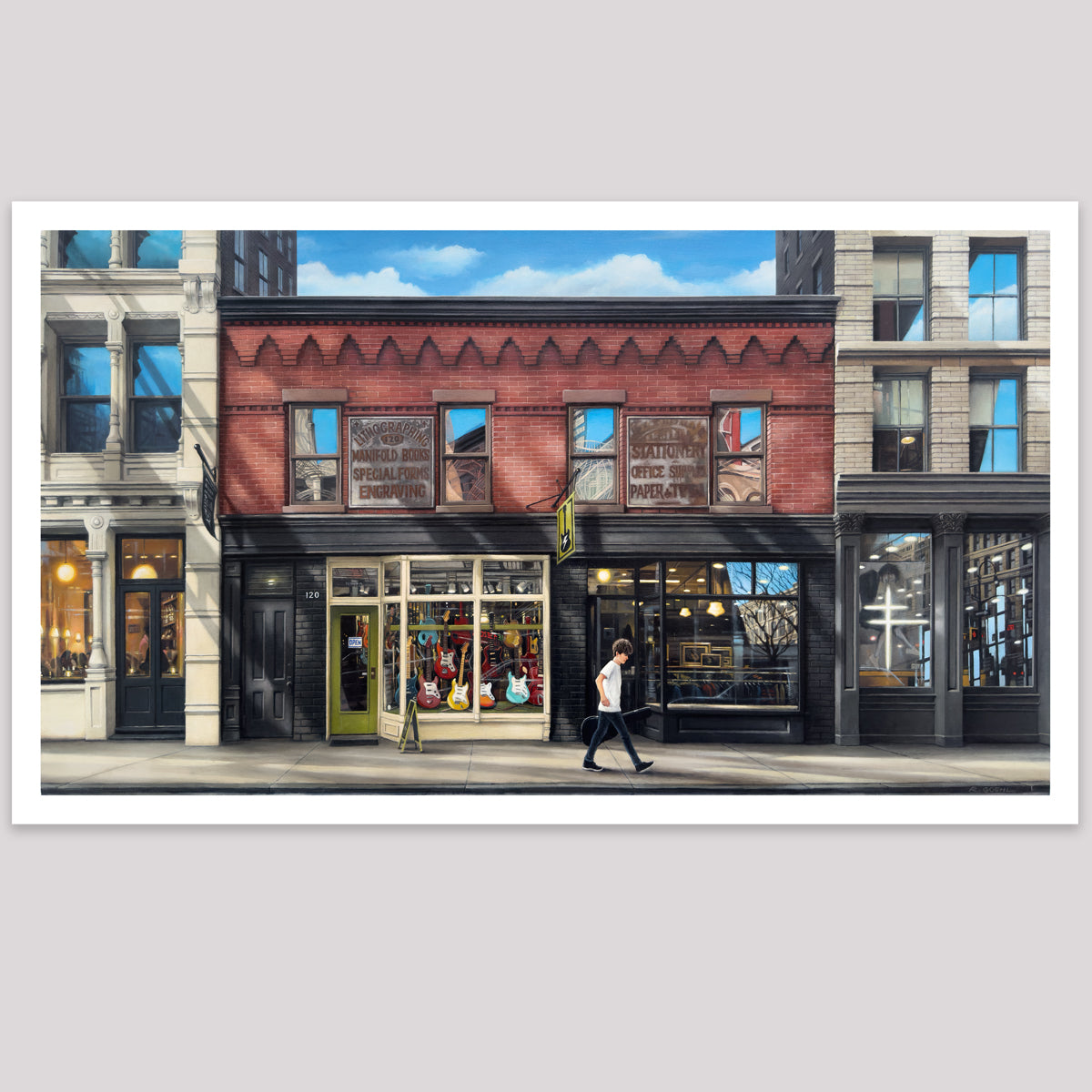Fine Art Print, "Early Sunday Afternoon Rocker"