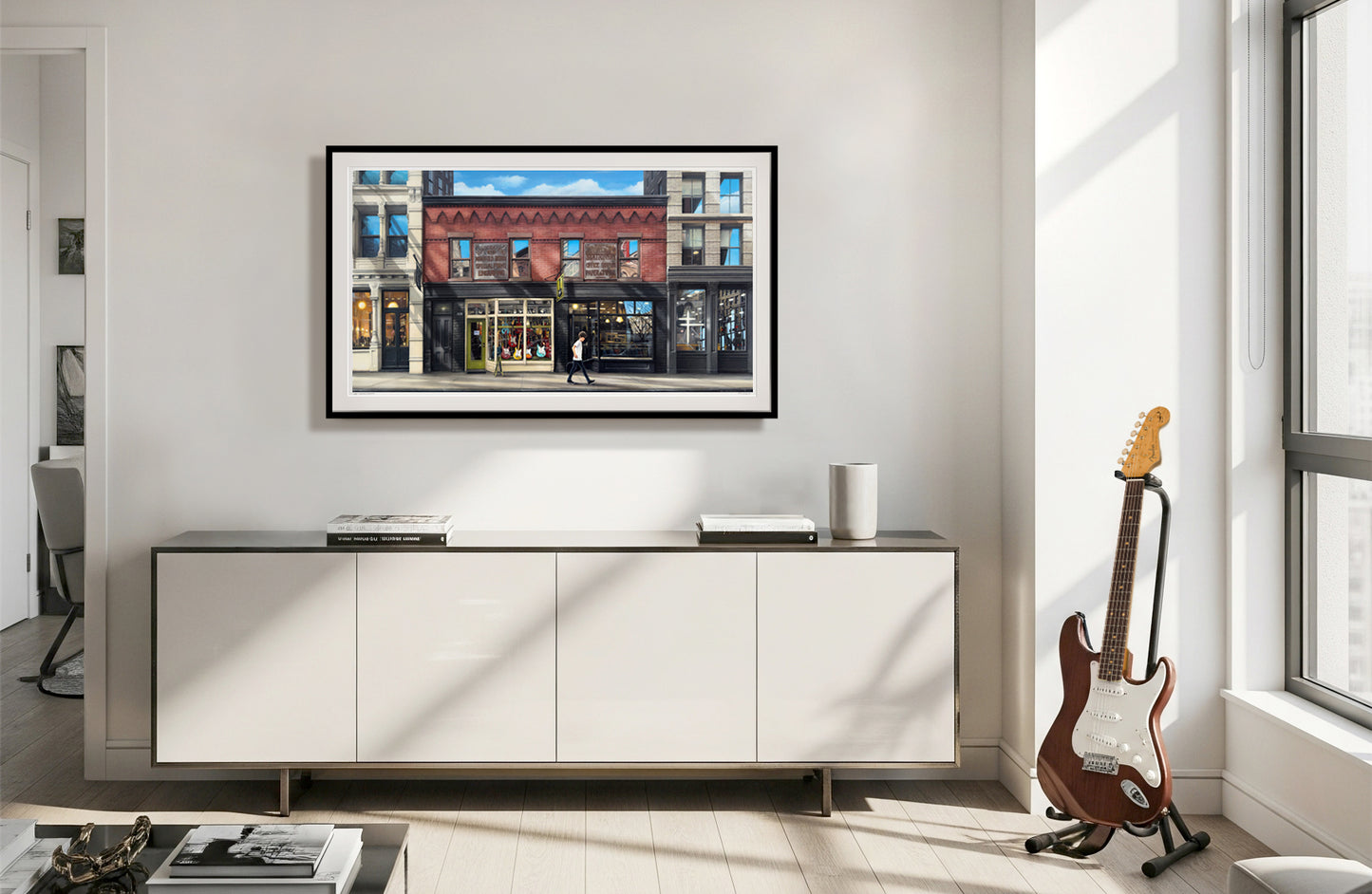 Fine Art Print, "Early Sunday Afternoon Rocker"